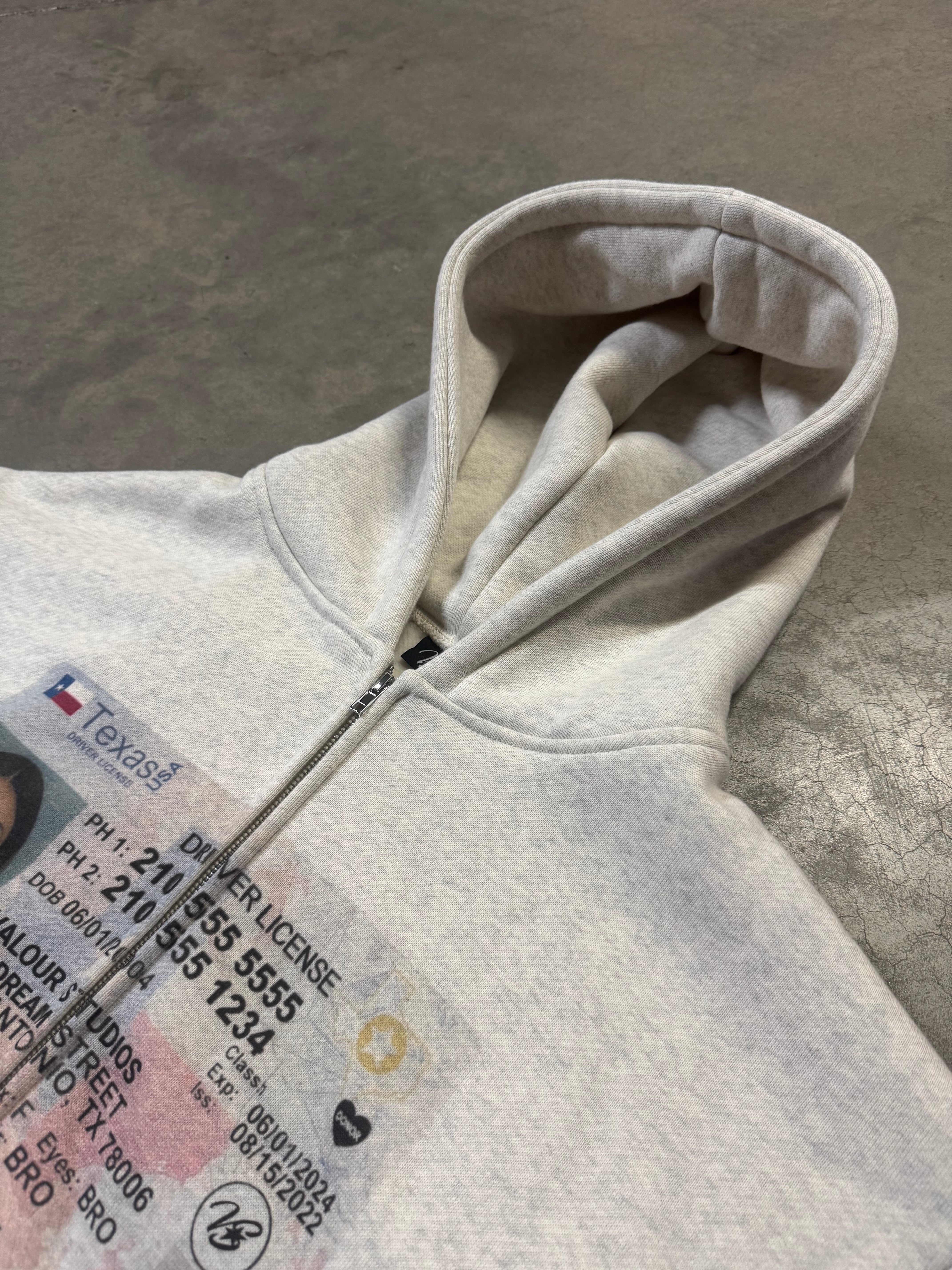 Drivers License Zipper
